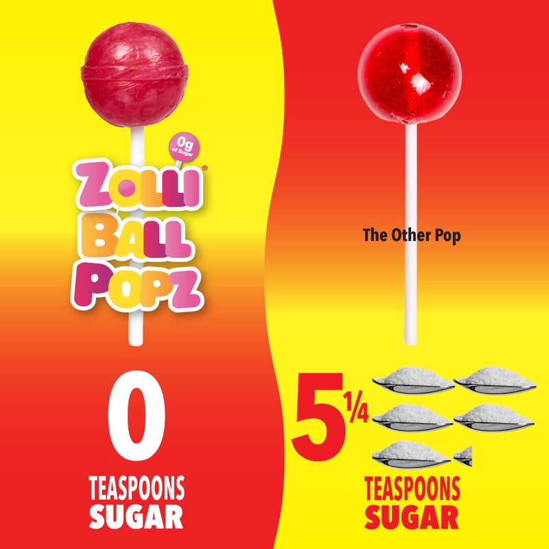 Zollipops The Clean Teeth Pops, Anti Cavity Lollipops, Ball Popz, 5.2 oz (Packaging May Vary) - Image 4